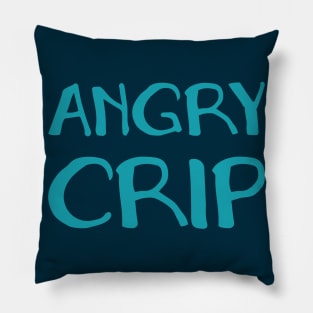 Angry Crip (Hand) Pillow