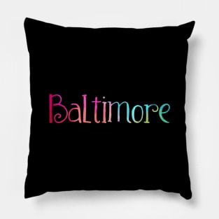Baltimore Pillow