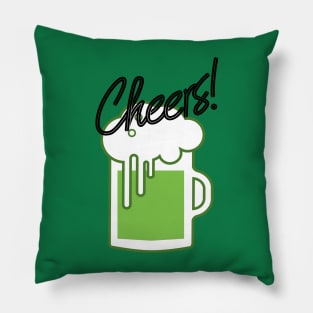 st patrick's day drinks Pillow