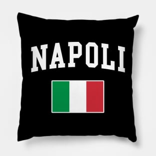 Napoli Italy Flag Italia Italian Italiano Pillow