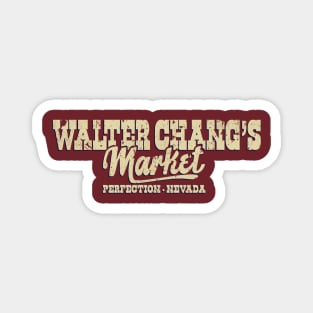 Walter Chang's Market - Distressed Magnet