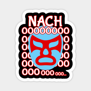 Nacho Lucha Libre Wrestling Mask Nachoooo Magnet