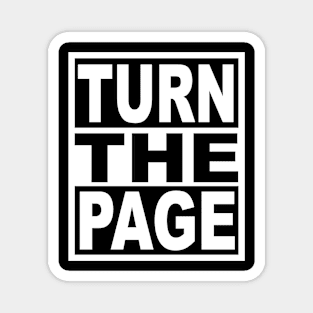 Turn the Page Magnet