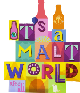 It's A Malt World After All Magnet