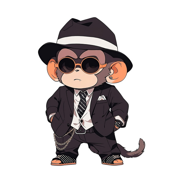 Monkey Mafia: The Stylish Kingpin by Iron Creek