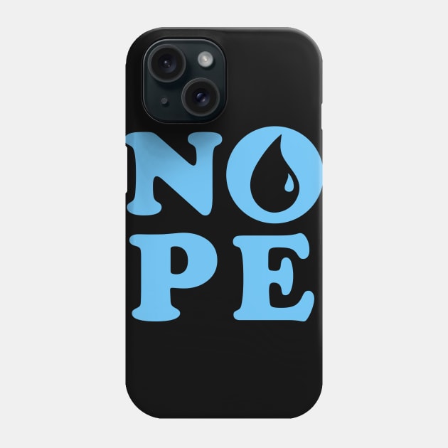 Magic The Gathering Blue Nope Phone Case by HiLoDesigns