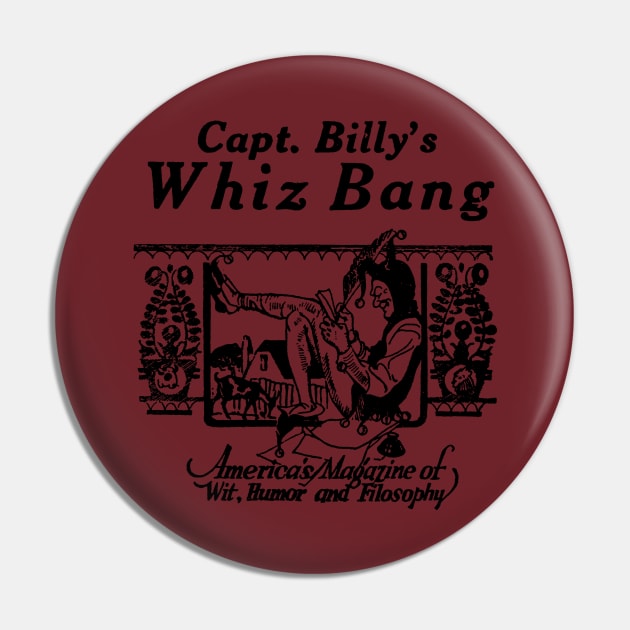 Capt Billy's Whiz Bang Pin by GloopTrekker