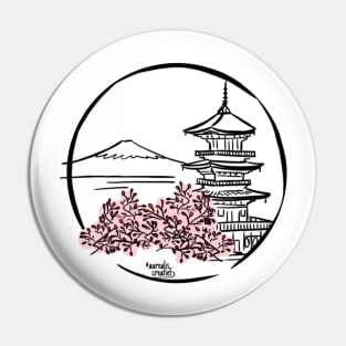 Japan: Ninnaji temple Pin