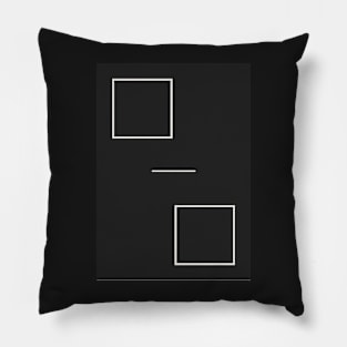 Colorful Square Geometric Pattern Pillow