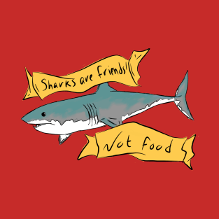 Sharks Are Friends T-Shirt