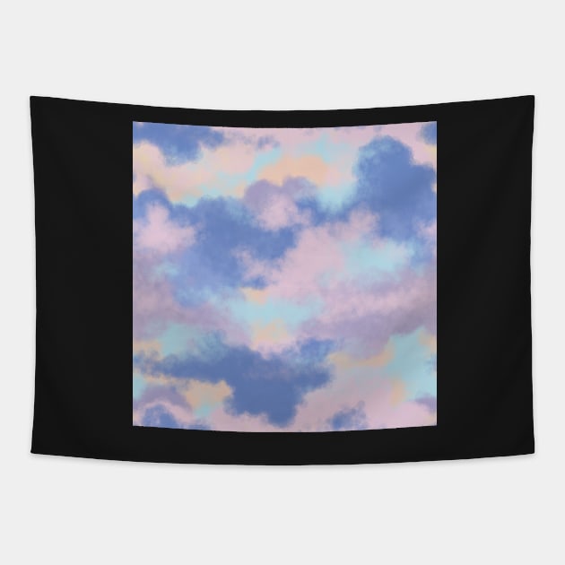 Cloudy sky Tapestry by orsinha
