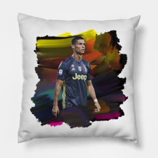 Watercolor Ronaldo Pillow