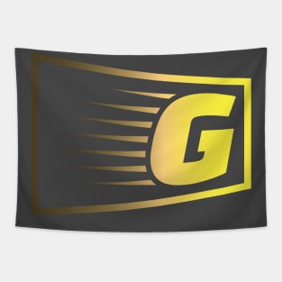 Letter G Letter Art Tapestry