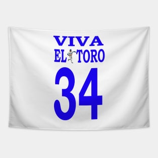 VIVA EL TORO FERNANDO VALENZUELA Tapestry