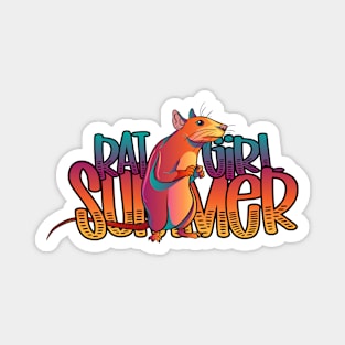 Rat Girl Summer Magnet