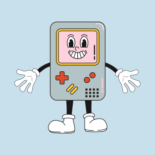 Retro Gameboy Beam Face T-Shirt