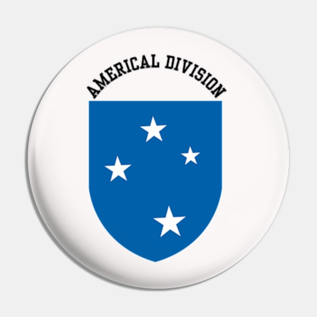 The Americal Division - Small Chest Emblem Pin by Desert Owl Designs