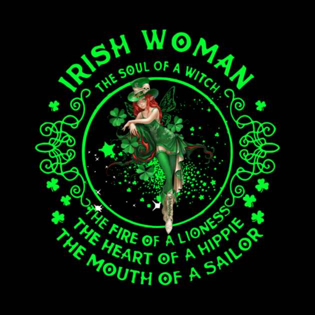 Irish Woman The Soul Of A Witch The Fire Of A Lioness by WilliamHoraceBatezell