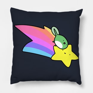 Rainbow Shooting Star Tadpole Pillow