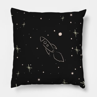 Rocket to Stars Pillow