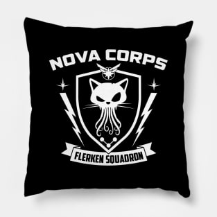 Flerken Squadron (White) Pillow