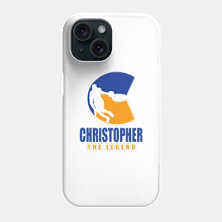 Christopher Custom Player Basketball Your Name The Legend Phone Case