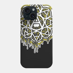 Anarcho Flower Black N' Yellow Phone Case