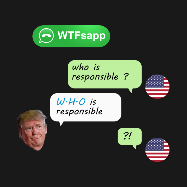 Trump and America on Whatsapp by wisecolor