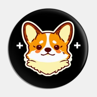 Corgi Kawaii Dog Lover Puppy Retro Pin