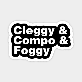 Last of The Summer Wine Cleggy & Compo & Foggy Magnet