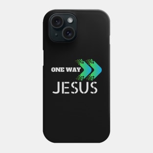 Jesus Revolution One Way Jesus Phone Case
