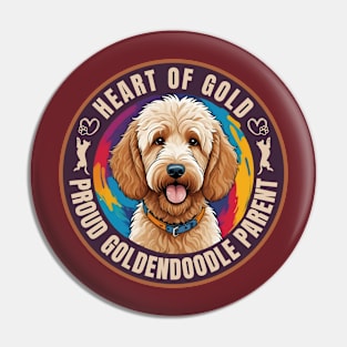 Goldendoodle Pin