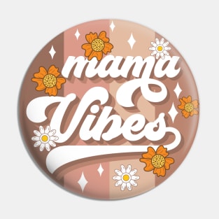 Mama Vibes Floral Pin