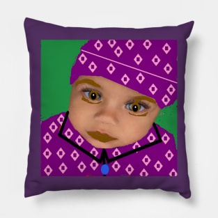 Babyface Design Pillow