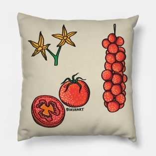 Mediterranean tomatoes Pillow