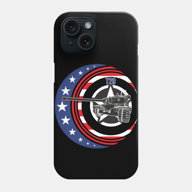 US t29 heavy tank Phone Case by FAawRay