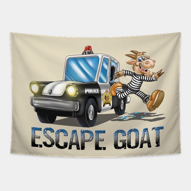 Escape Goat Tapestry by Pigeon585