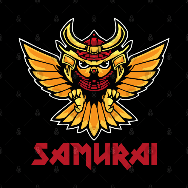 Samurai owl by Badganks