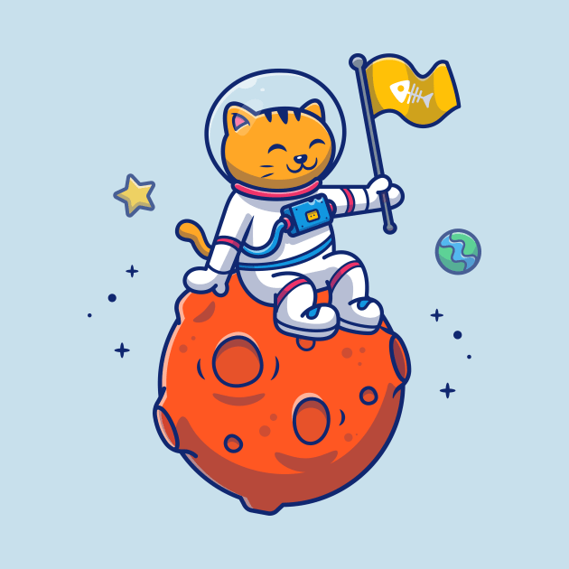 Astronaut Cat by Catalyst Labs