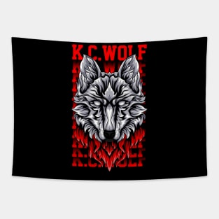 kc wolf Tapestry