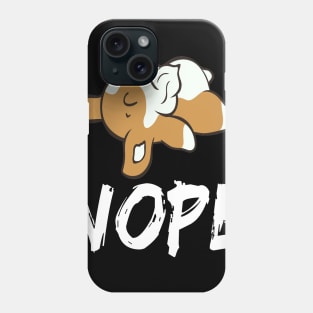 Nope - Corgi (56) Phone Case