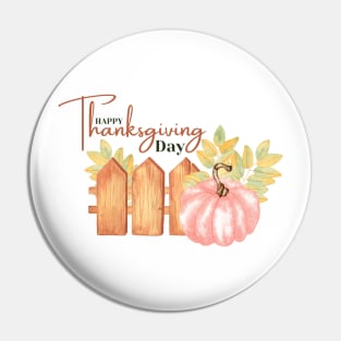 Bountiful Gratitude: Thanksgiving Day Celebration Pin