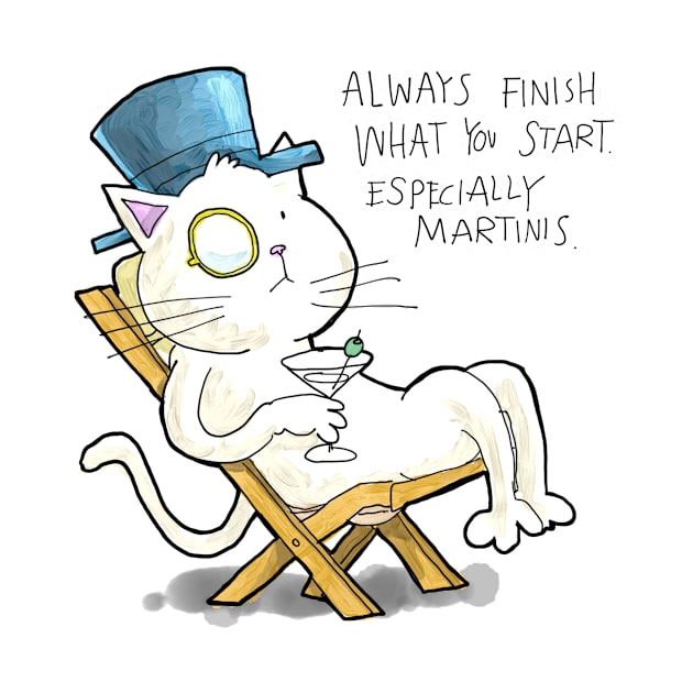 Dapper Cat - Finish what you start by johnnybuzt