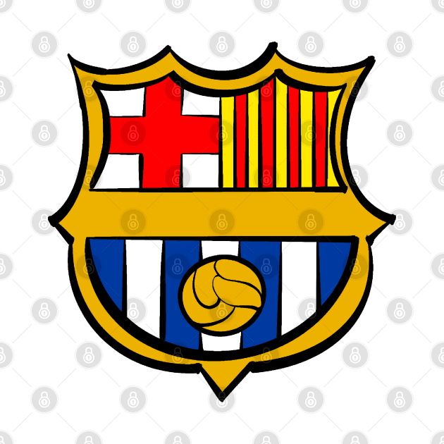 Visca barca by Andrea Ruiz Designs