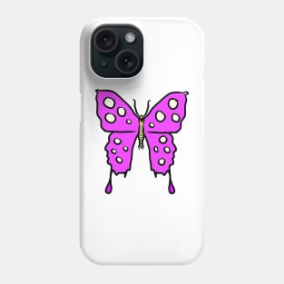 Pink Butterfly Phone Case