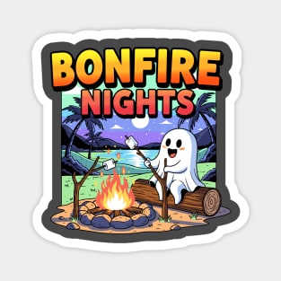 Spooky Bonfire Night Magnet