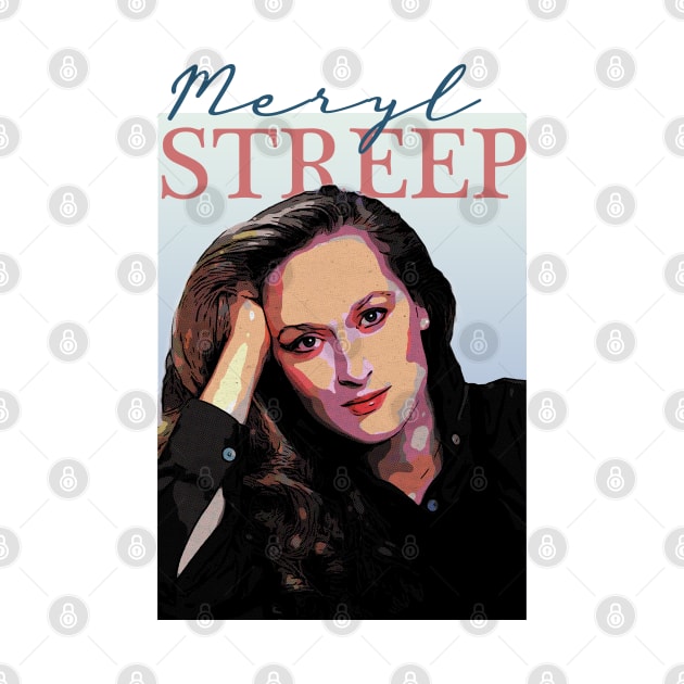 Young Meryl Streep by Pico Originals