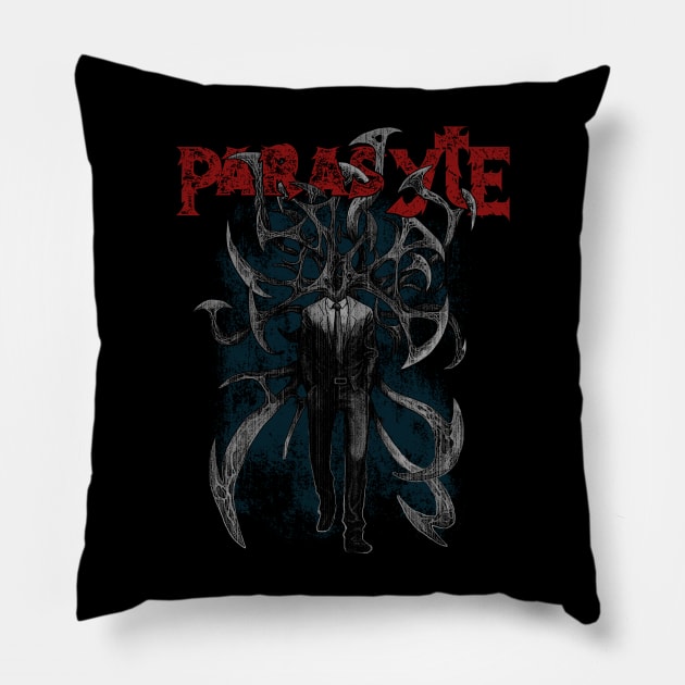 Parasyte II Pillow by hvfdzdecay