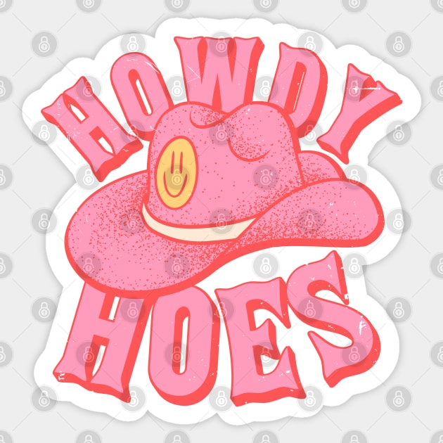 HOWDY HOES | Preppy Aesthetic | Creamy Pink Background