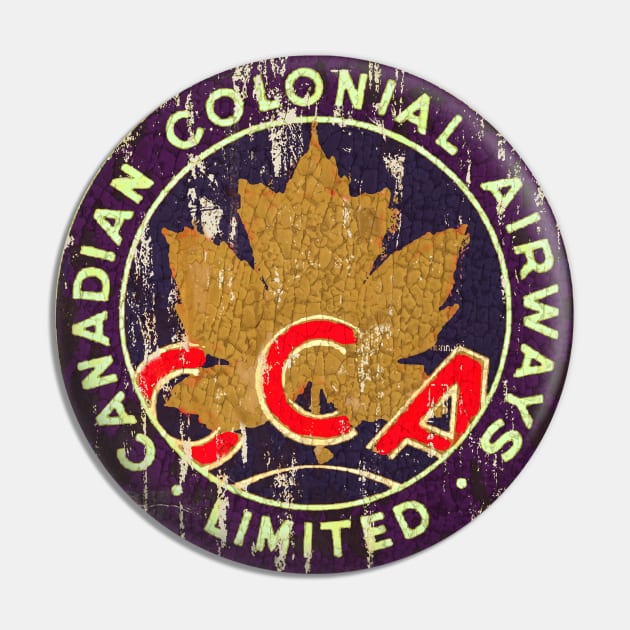 Canadian Colonial Airways Pin by Midcenturydave